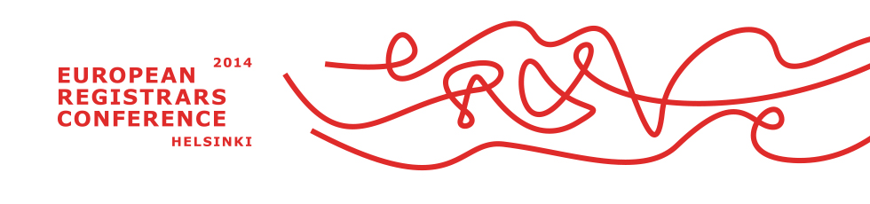 European Registrar Conference Helsinki 2014 Logo, lectures, networking