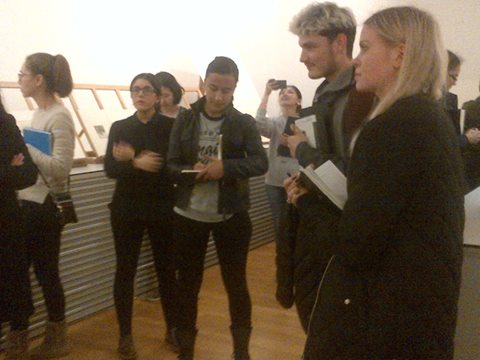 Visit in the modern print room at Tate Britain. Turner Sketch Books. Beatrice Potter. Sothebys Institute of Art, Fieldtrip, November 2016