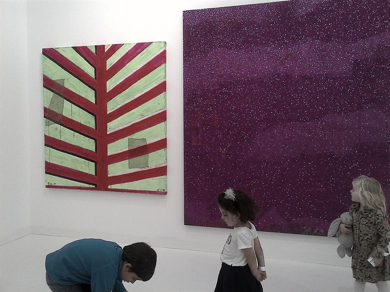 Frieze Art Fair 2017 booth, children, fun, art, play