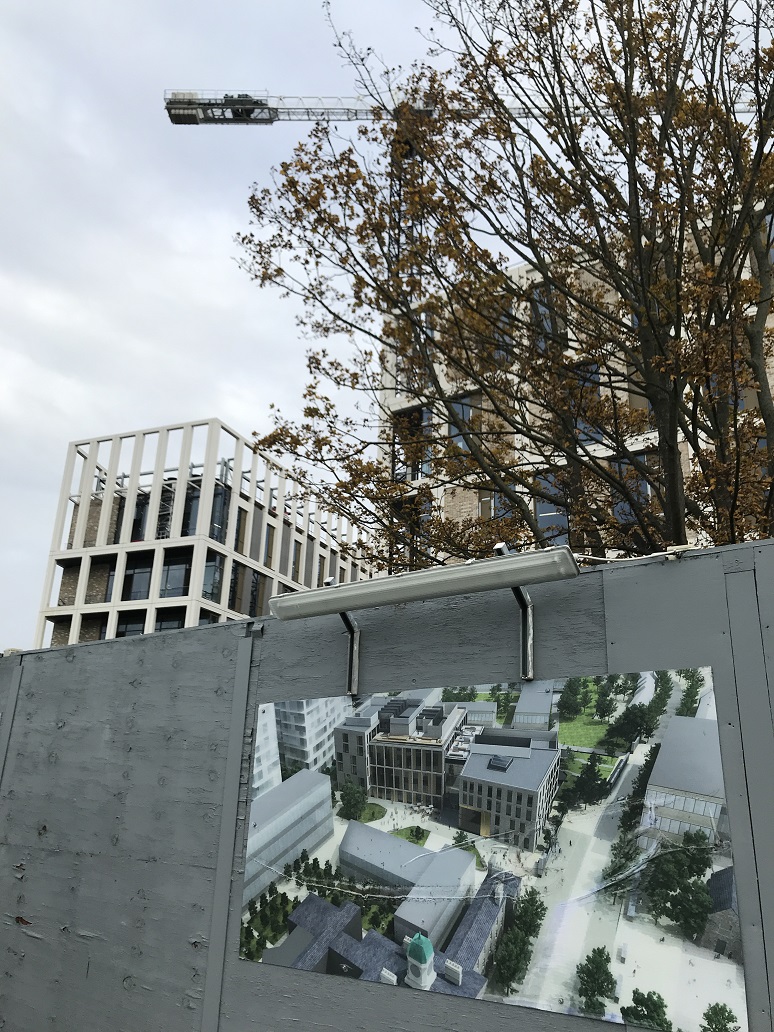 Technological University Dublin’s new city campus in Grangegorman, Dublin 7, the future home of Alexandra Carr’s new commission Solaris Nexum. The Joy of What We Do #5