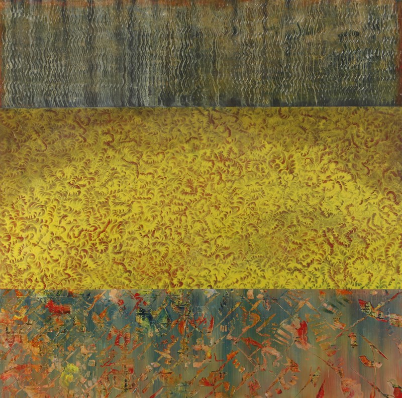 Oil paint on canvas. Christmas, new year, holidays.