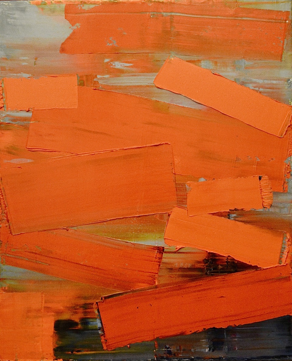 Marcus Hodge, Internal Flame 2019, oil on canvas, H 1100 mm x W950 mm. The Power of Art #95 Marcus Hodge 'Breaking the Cycle'
