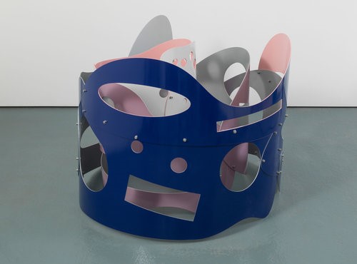 Jeff Lowe, Dido’s Aria, no 14 from the series in the close distance, 2019, painted aluminum, H970 mm x W1200 mm x D1222 mm. The Power of Art #7 'Jeff Lowe'