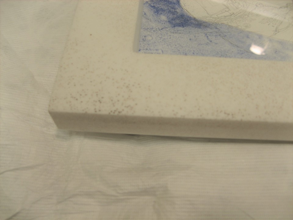 Unexpected chemical reaction in a resin frame. The Joy of What We Do #4