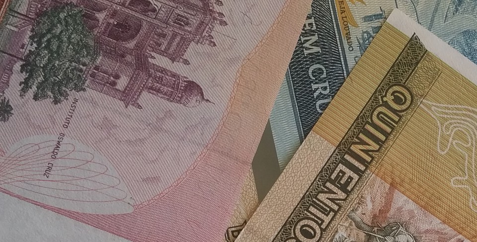 Various banknotes. The Joy Of What We Do #46 'Financial Management'