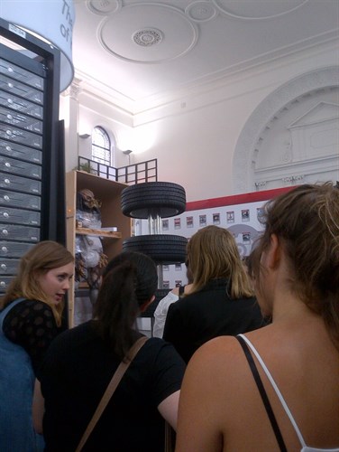 Fieldtrip, City University Zabludowicz Collection, students, studies, curation, exhibition