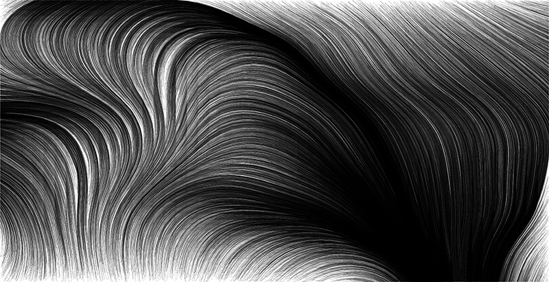 Chris Tille, Noise_Field-89_5_800, Fine Art Print on Hahnemühle Paper, H700 mm x W1200 mm. The Power of Art #121 Chris Tille ‘Ezzenz’