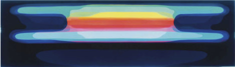 Peter Zimmermann, Beam Beam, 2008, resin painting